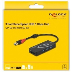 Картридеры и USB-хабы Delock 62899