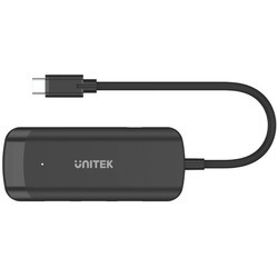 Картридеры и USB-хабы Unitek uHUB Q4+ 4-in-1 Powered USB-C Ethernet Hub