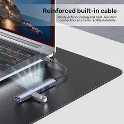 Картридеры и USB-хабы Unitek 4 in 1 USB C Hub