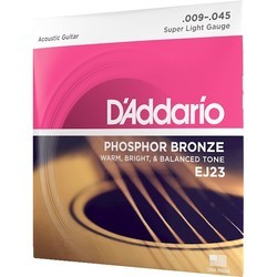Струны DAddario Phosphor Bronze 9-45