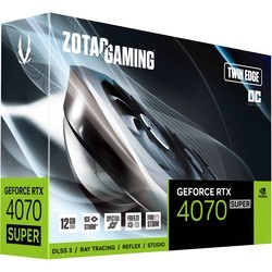 Видеокарты ZOTAC GeForce RTX 4070 SUPER Twin Edge OC