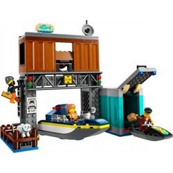 Конструкторы Lego Police Speedboat and Crooks Hideout 60417