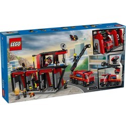Конструкторы Lego Fire Station with Fire Truck 60414