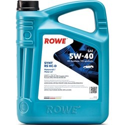 Моторные масла Rowe Hightec Synt RS HC-D 5W-40 4&nbsp;л