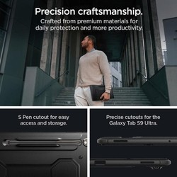 Чехлы для планшетов Spigen Rugged Armor Pro for Galaxy Tab S8 Ultra\/S9 Ultra