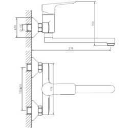 Смесители SOTBE Nea NEA-SKW-60253333