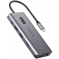 Картридеры и USB-хабы Choetech 12-in-1 USB-C Multiport Adapter