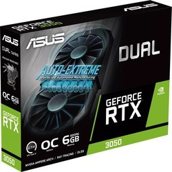 Видеокарты Asus GeForce RTX 3050 Dual OC 6GB