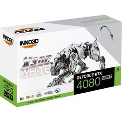 Видеокарты INNO3D GeForce RTX 4080 SUPER X3 OC WHITE