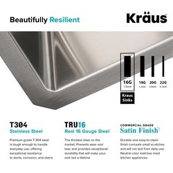 Кухонные мойки Kraus Standart Pro KHU101-21 533х457