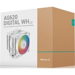 Системы охлаждения Deepcool AG620 Digital WH ARGB