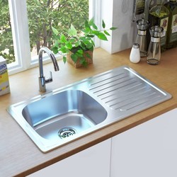 Кухонные мойки VidaXL Kitchen Sink 75x40 145073 750x400