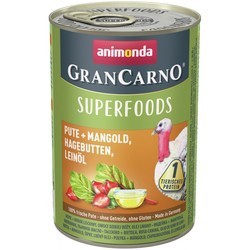 Корм для собак Animonda GranCarno Superfoods Turkey/Chard 400 g 1&nbsp;шт