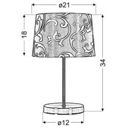 Настольные лампы Candellux Arosa 41-55873