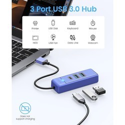 Картридеры и USB-хабы Orico PWC2U-U3-015-BL-EP