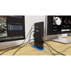 Картридеры и USB-хабы i-Tec USB 3.0 Dual Docking Station HDMI DVI