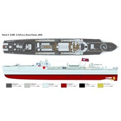 Сборные модели (моделирование) ITALERI Schnellboot Typ S-38 (1:35)