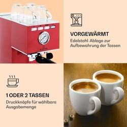 Кофеварки и кофемашины Klarstein Pausa