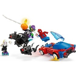 Конструкторы Lego Spider-Man Race Car and Venom Green Goblin 76279