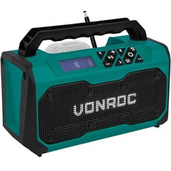 Портативные колонки Vonroc Jobsite radio 20V Excl. battery