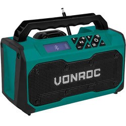Портативные колонки Vonroc Jobsite radio 20V Incl. battery