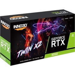 Видеокарты INNO3D GeForce RTX 3050 6GB TWIN X2