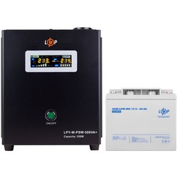 ИБП Logicpower LPY-W-PSW-500VA Plus + LPM-MG 12V 40 Ah 500&nbsp;ВА
