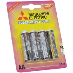 Аккумуляторы и батарейки Mitsubishi Super Heavy Duty 4xAA