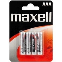 Аккумуляторы и батарейки Maxell Zinc 4xAAA