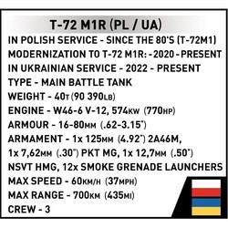 Конструкторы COBI T-72M1R (PL\/UA) 2624