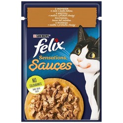 Корм для кошек Felix Sensations Sauces Turkey\/Bacon 85 g