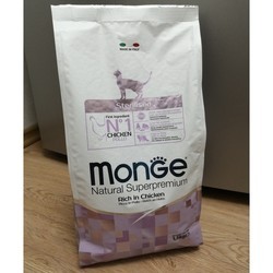 Корм для кошек Monge Speciality Line Sterilised Chicken/Rice  5 kg