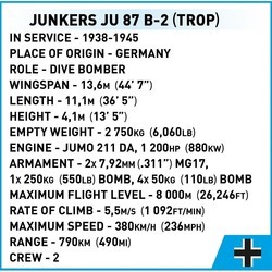 Конструкторы COBI Junkers Ju 87 B-2 5748
