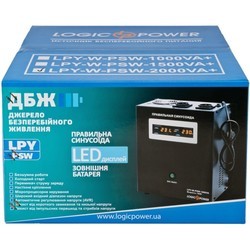 ИБП Logicpower LPY-W-PSW-1500VA Plus + 2 x LPM-GL 12V 120 Ah 1500&nbsp;ВА