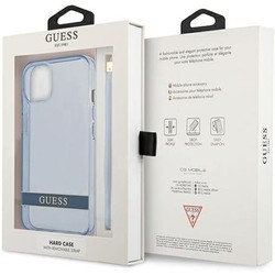 Чехлы для мобильных телефонов GUESS Translucent Strap for iPhone 13