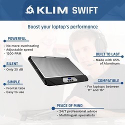 Подставки для ноутбуков KLIM Swift