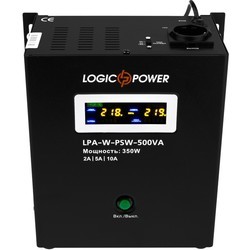 ИБП Logicpower LPA-W-PSW-500VA + AGM LPM 12V 17 Ah 500&nbsp;ВА