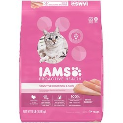 Корм для кошек IAMS ProActive Health Sensitive Digestion Turkey  5.89 kg