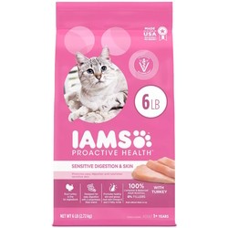 Корм для кошек IAMS ProActive Health Sensitive Digestion Turkey  2.72 kg