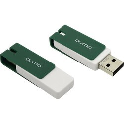 USB Flash (флешка) Qumo Click 8Gb (желтый)