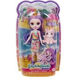 Куклы Enchantimals Ulia Unicorn & Pacifica HRX84