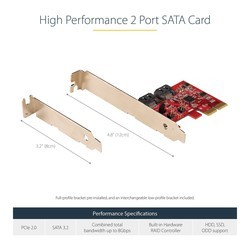 PCI-контроллеры Startech.com 2P6GR-PCIE-SATA-CARD