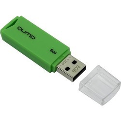 USB Flash (флешка) Qumo Tropic 8Gb (зеленый)