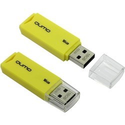 USB Flash (флешка) Qumo Tropic 8Gb (черный)