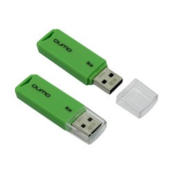 USB Flash (флешка) Qumo Tropic 8Gb (зеленый)