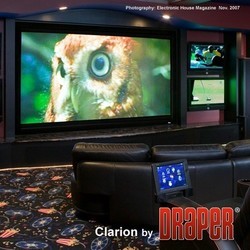 Проекционный экран Draper Clarion 381/150"