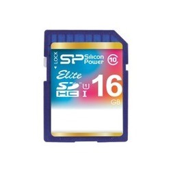 Карта памяти Silicon Power Elite SDHC UHS-1 Class 10 16Gb