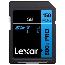 Карты памяти Lexar High-Performance 800xPRO SD UHS-I Card BLUE Series 256&nbsp;ГБ