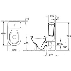 Унитаз Villeroy & Boch Subway 660910