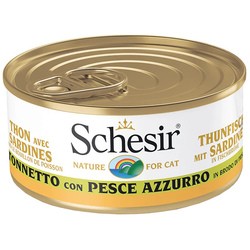 Корм для кошек Schesir Adult Canned Tuna\/Pilchards 70 g